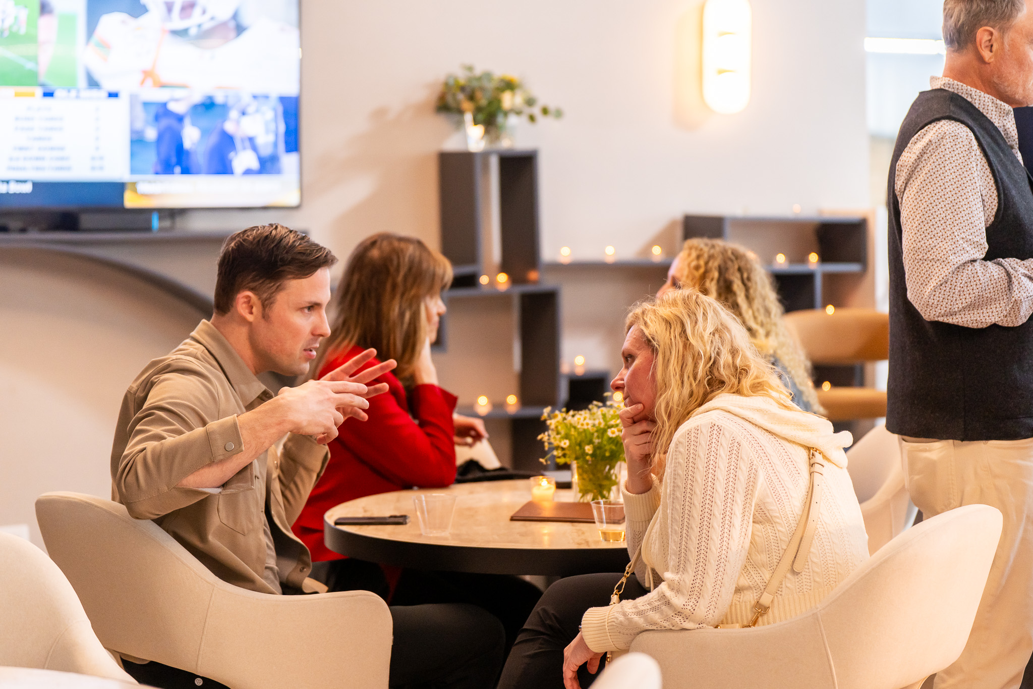 Event hospitality at Union Padel Club